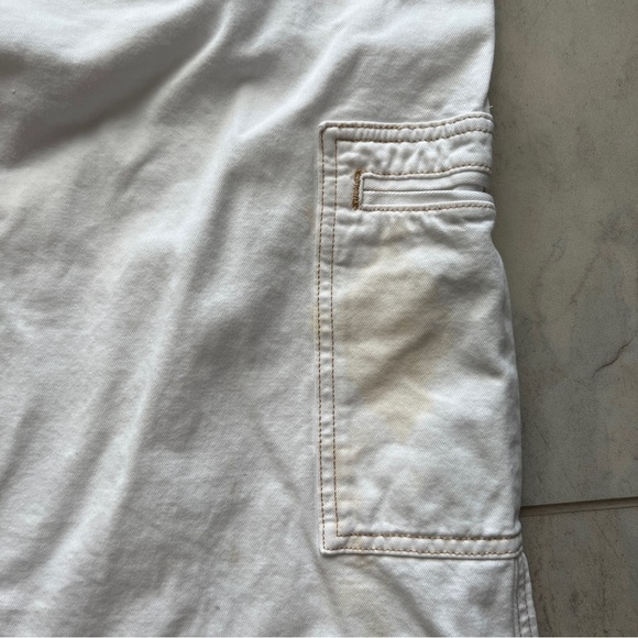 Hudson High-Rise Welt Pocket Cargo Wide Leg Jeans - Picture 8 of 12